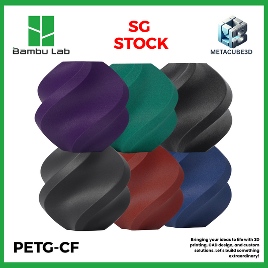 [SG Stock] Bambu Lab PETG-CF Filaments for 3D Printers