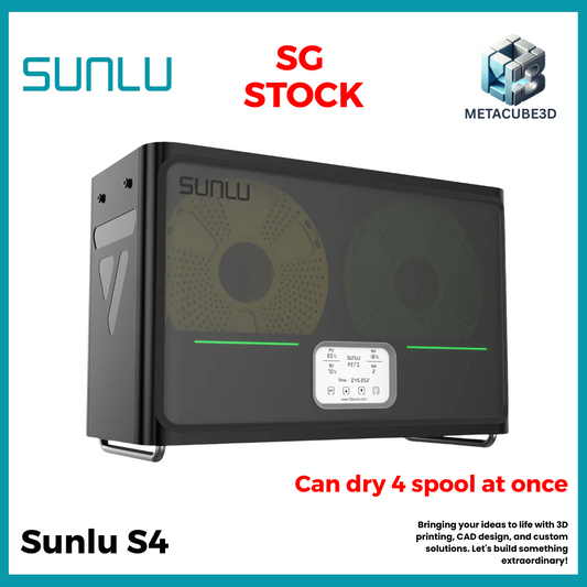 Sunlu S4 Filament Dryer for 3D Printers (Bambu Lab, Prusa, Creality)