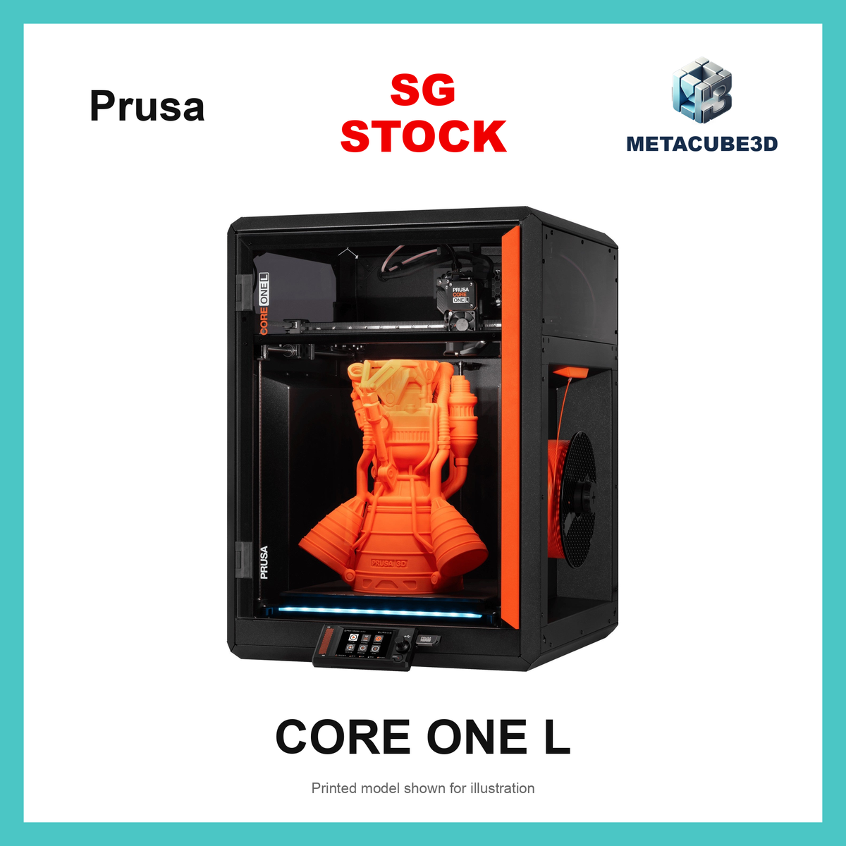Prusa CORE One L — SG Stock — MetaCube3D cover