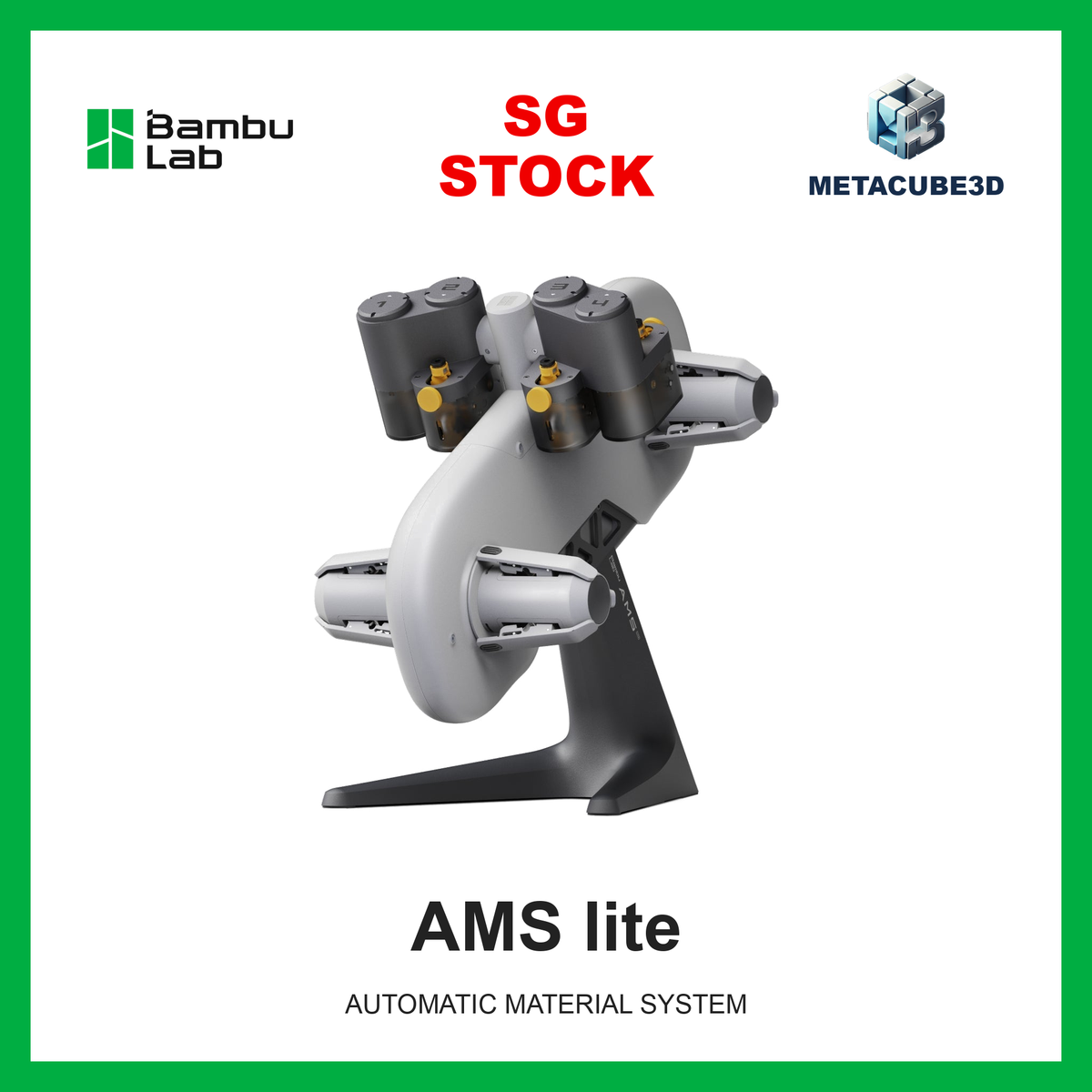 Bambu Lab AMS lite - Automatic Material System — SG Stock — MetaCube3D cover