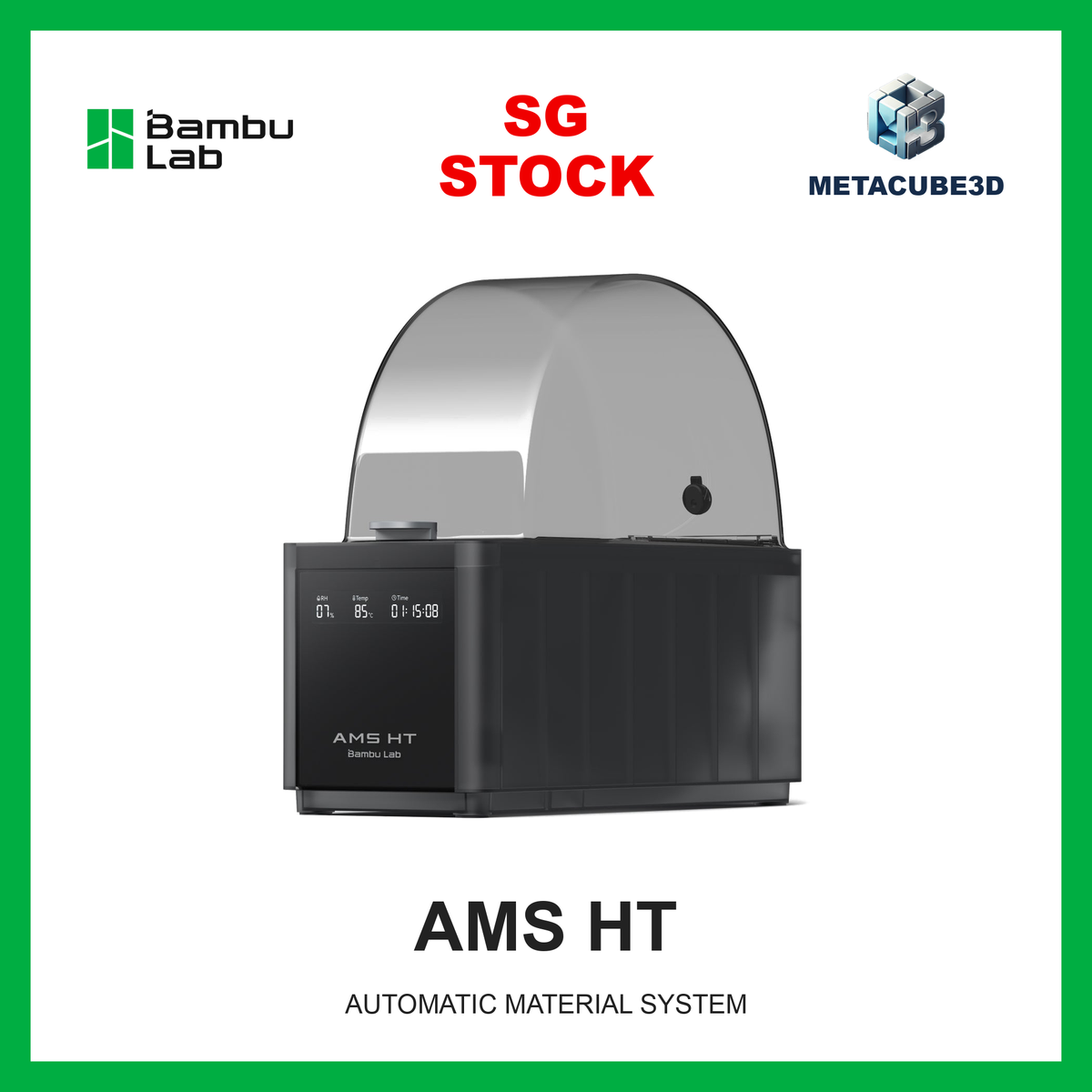 Bambu Lab AMS HT - Automatic Material System — SG Stock — MetaCube3D cover