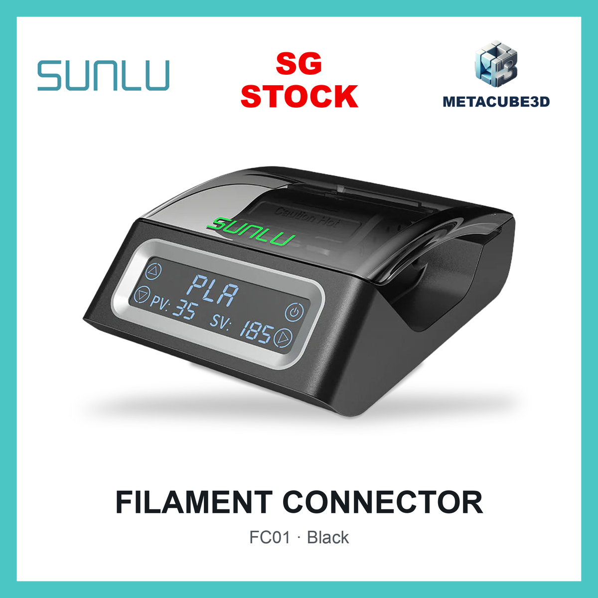 Sunlu Filament Connector FC01 — SG Stock — MetaCube3D cover