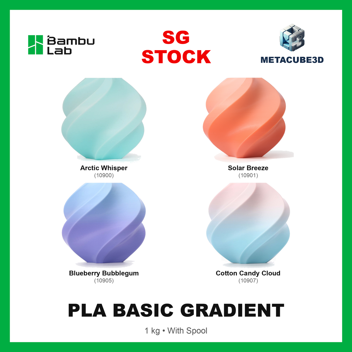 PLA Basic Gradient — SG Stock — MetaCube3D cover